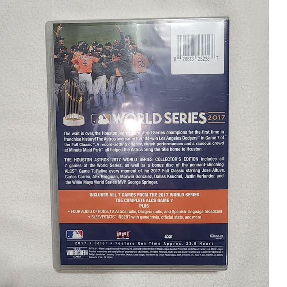 world series 2017 Houston Astros 8 disc DVD collection - Picture 4 of 9